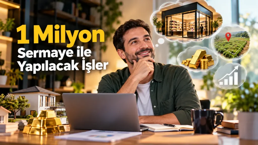 1 Milyon Sermaye ile Yapılacak İşler